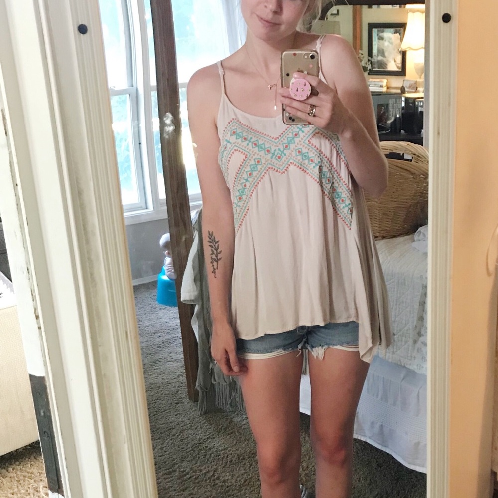 Spaghetti strap tunic - Picture 2 of 2